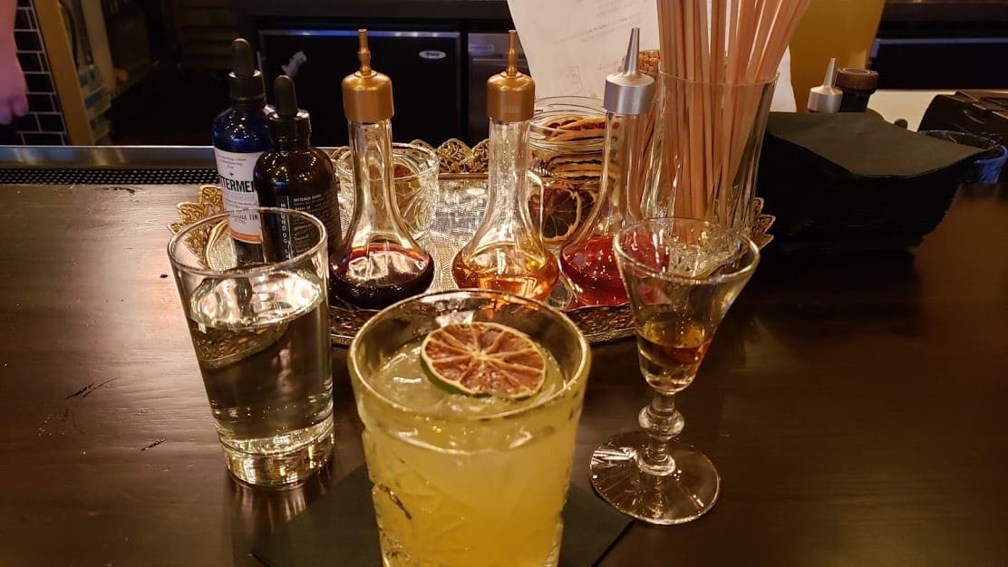 Sipping Craft Cocktails at Backwards Distilling Company is one of the most romantic things to do in Casper, Wyoming