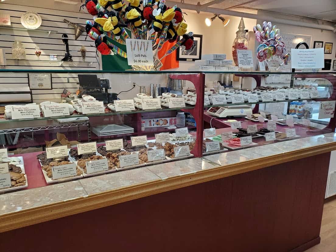 Sharing Donell's Famous Chocolates, Candies, or Gourmet Popcorn is always one of the best things to do on a Romantic Getaway in Casper, Wyoming