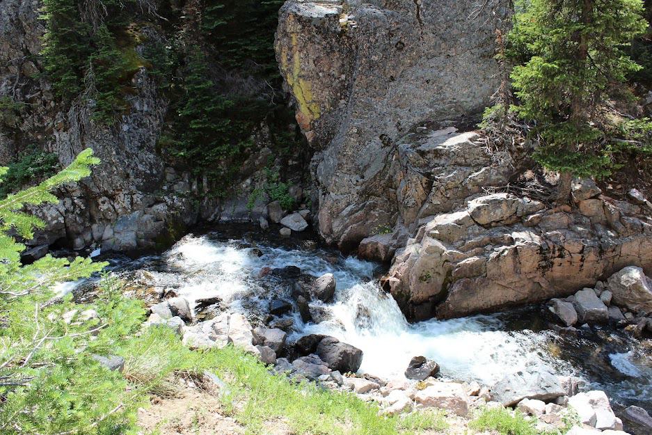 The River flowing from Porcupine Falls