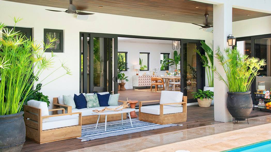 Kendal Ranches outdoor Deck is part of the house you get when you win a Dream House in Miami from Omaze
