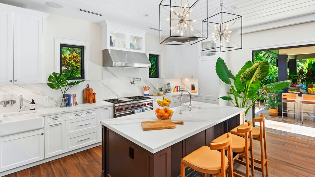 Kendal Ranches Kitchen is part of the house you get when you win a Dream House in Miami from Omaze
