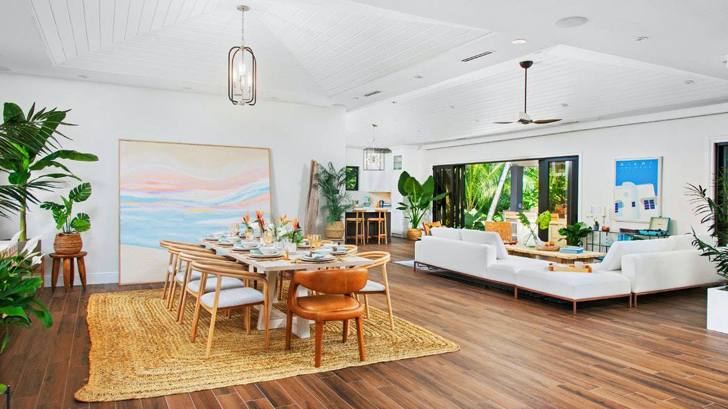 Kendal Ranches Living Room is part of the house you get when you win a Dream House in Miami from Omaze