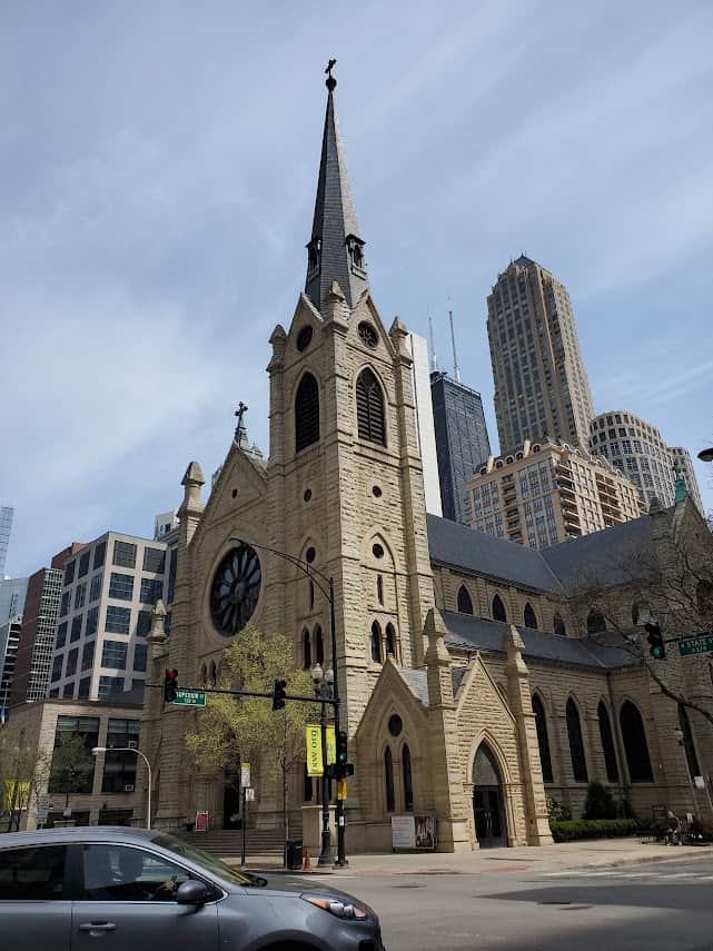 Holy Name Cathedral in Chicago