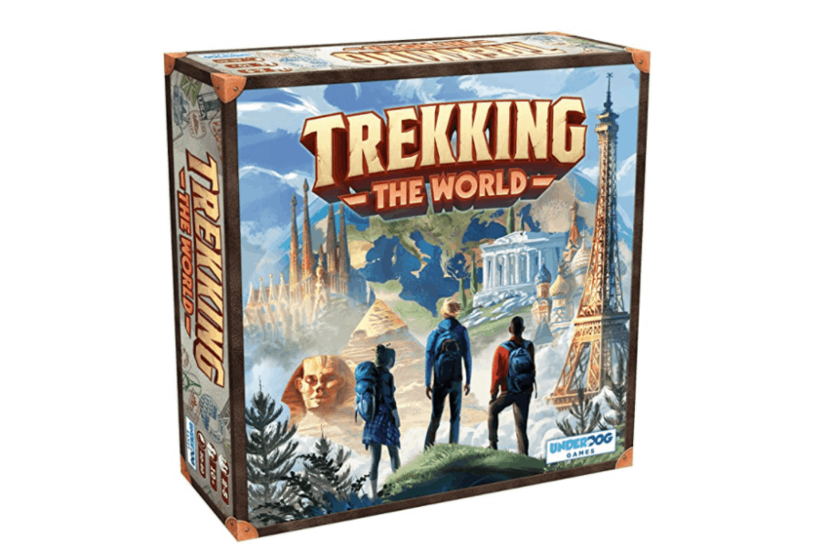 Trekking The World: A Globetrotting Family Board Game is a fun gift for women who love to travel