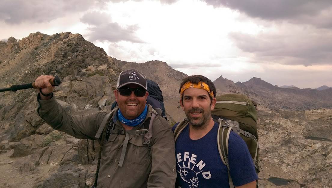 Brian Simpson & Eric Gamble Hiking the PCT from Mount Whitney to Mammoth California