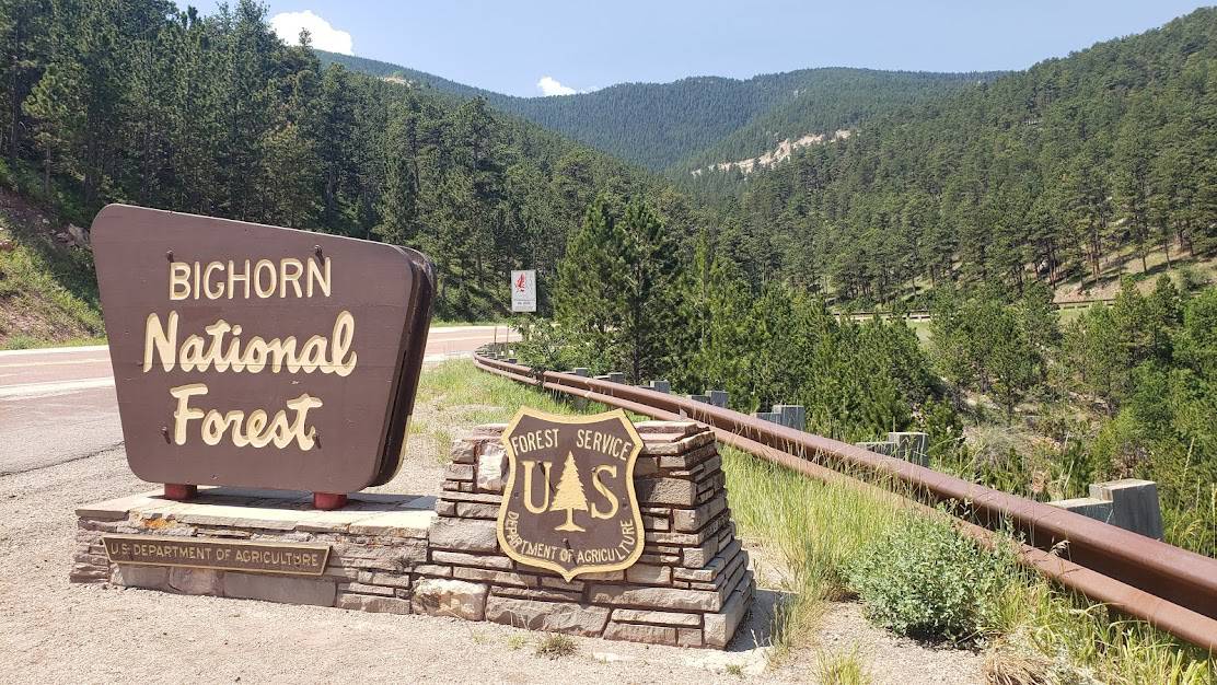 The Big Horn National Park in Sheridan Wyoming is one of the best things to do for any guys trip